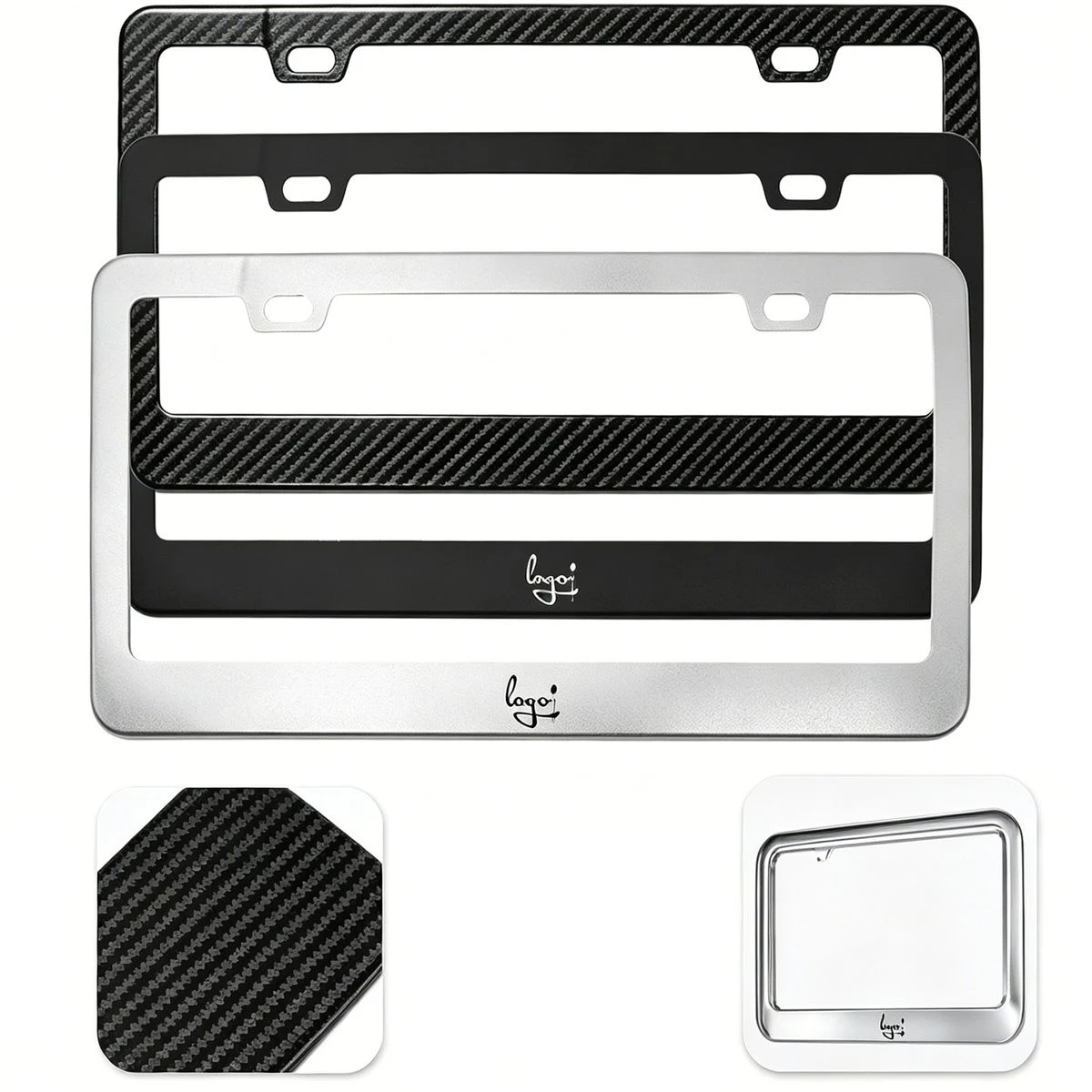 Durable Aluminum License Plate Frame 1