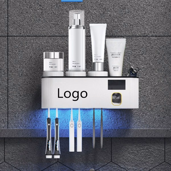 UV Toothbrush Sanitizer - Solar Powered,Wall Mount