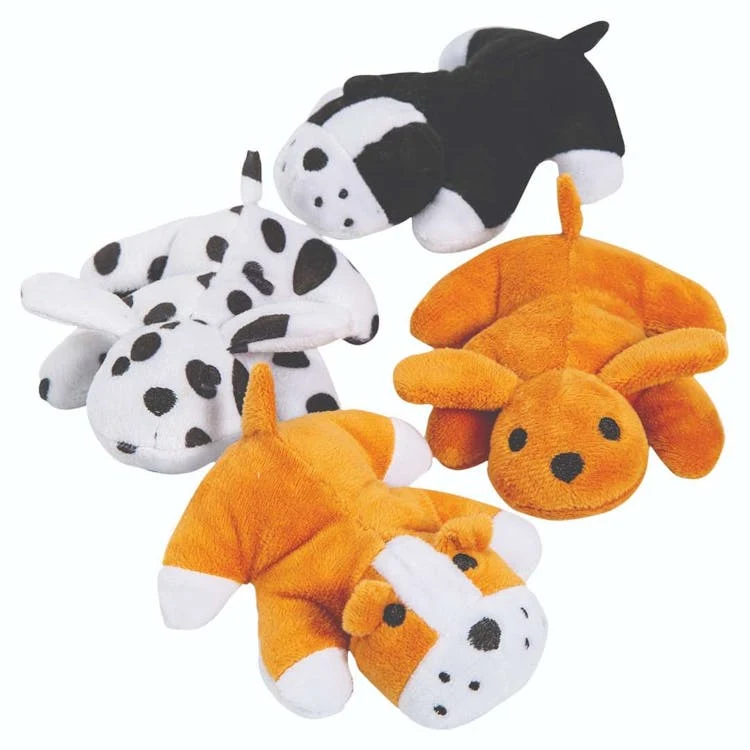 Mini Stuffed Dogs 4" - Assorted 1