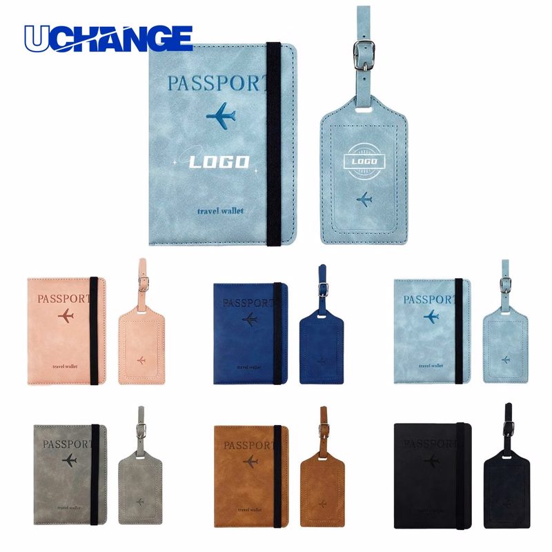 Passport Holder And Luggage Tag Set
