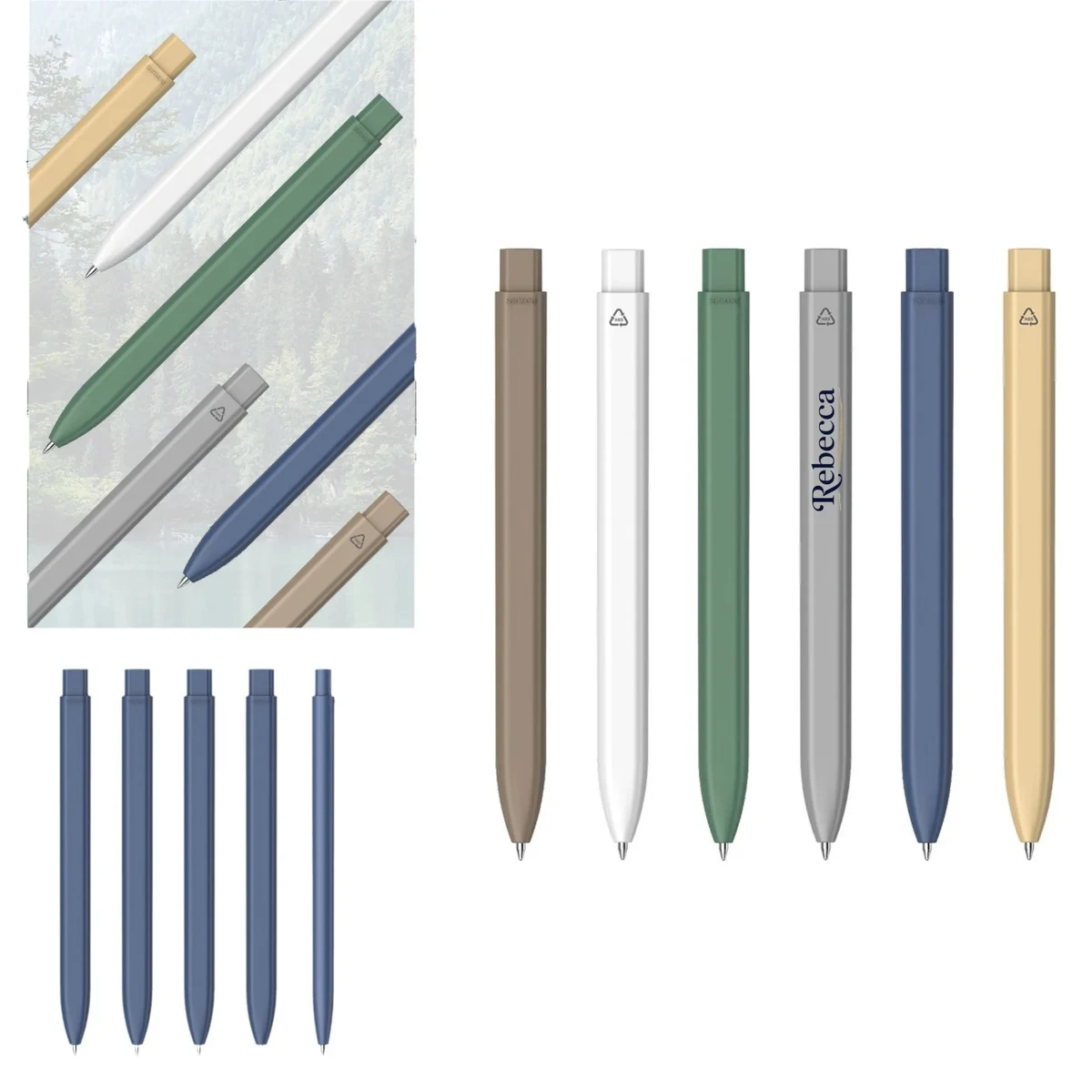 Customized three port reusable pen 1