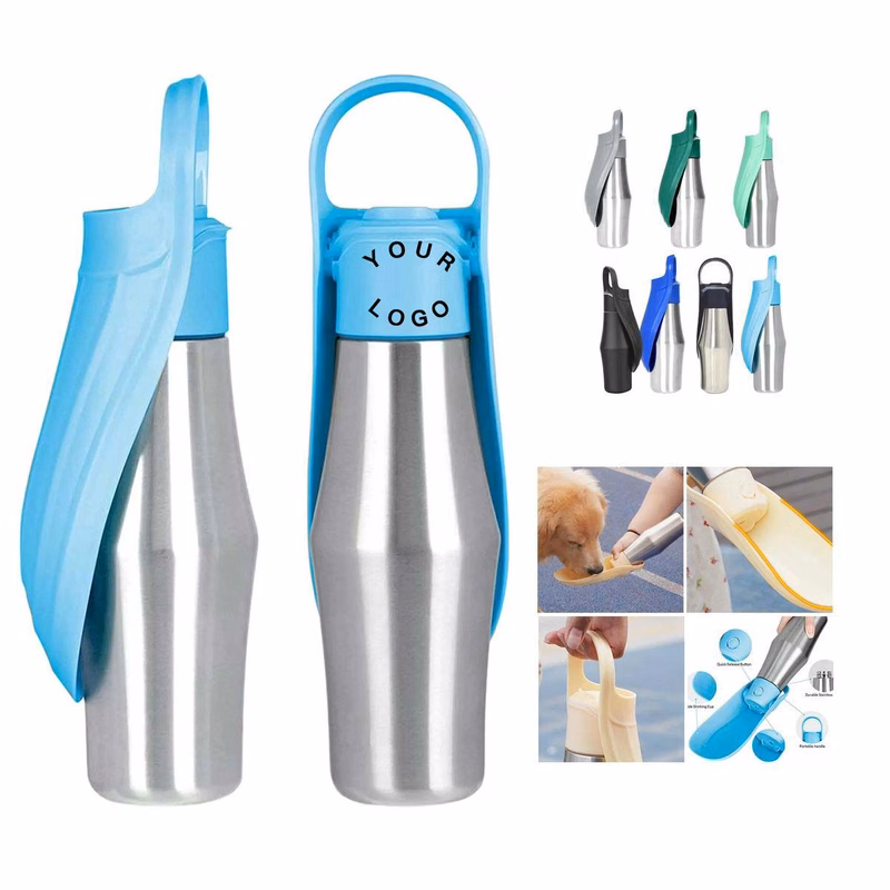 Travel Water Bottle for Dogs with Tray Design