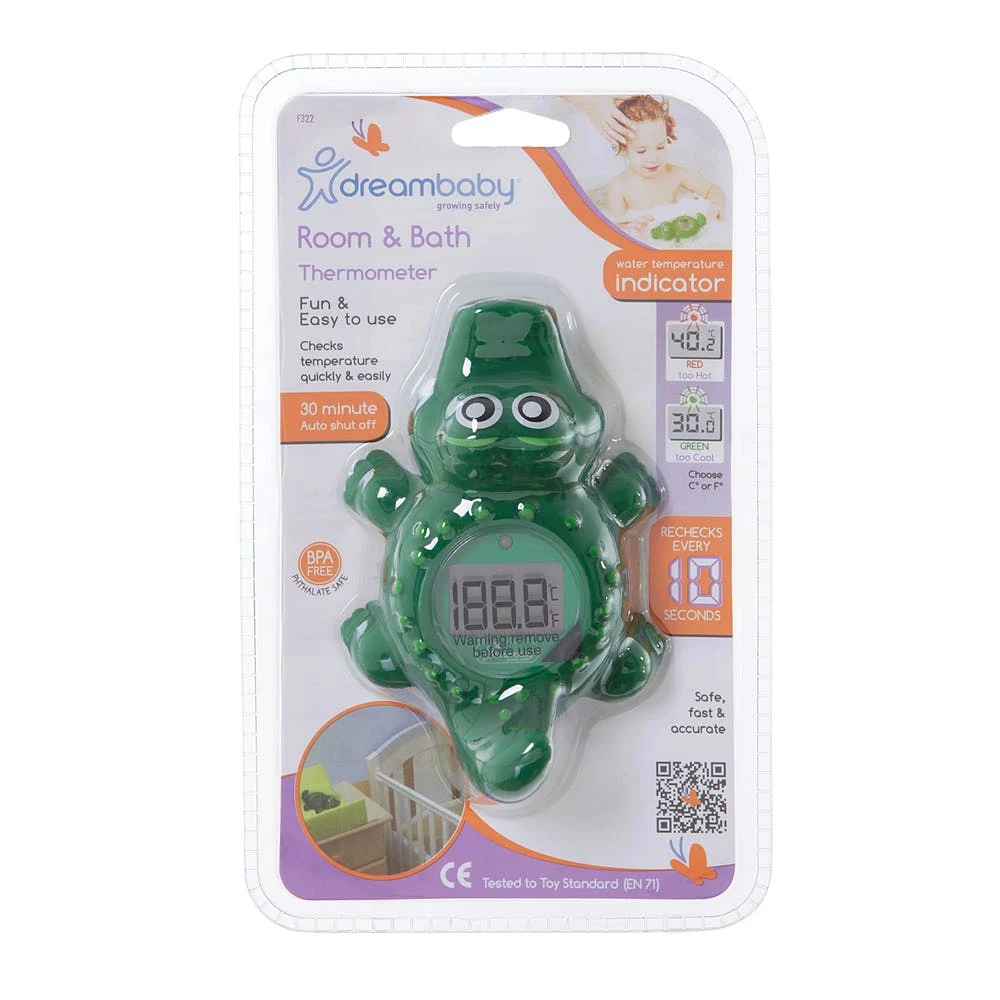 Thermometer Crocodile - Room & Bath 1