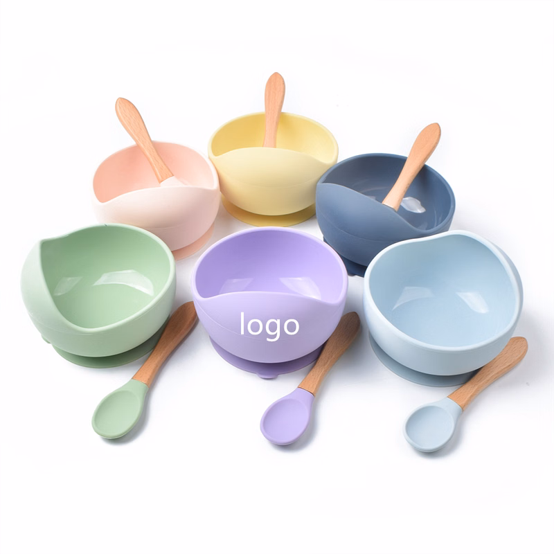 Suction Bowl for Toddlers with Baby Spoon