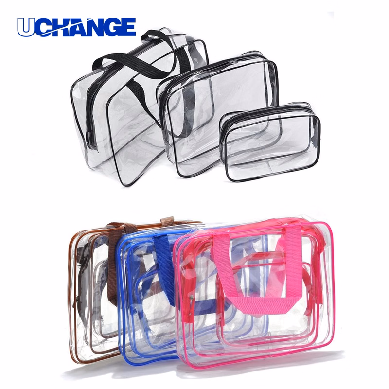 Travel PVC Waterproof Cosmetic Bag Kit Organizer