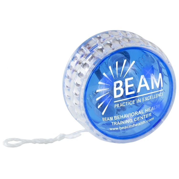 "Go-Yo Blue" Blue Light-Up LED Yo-Yo 1