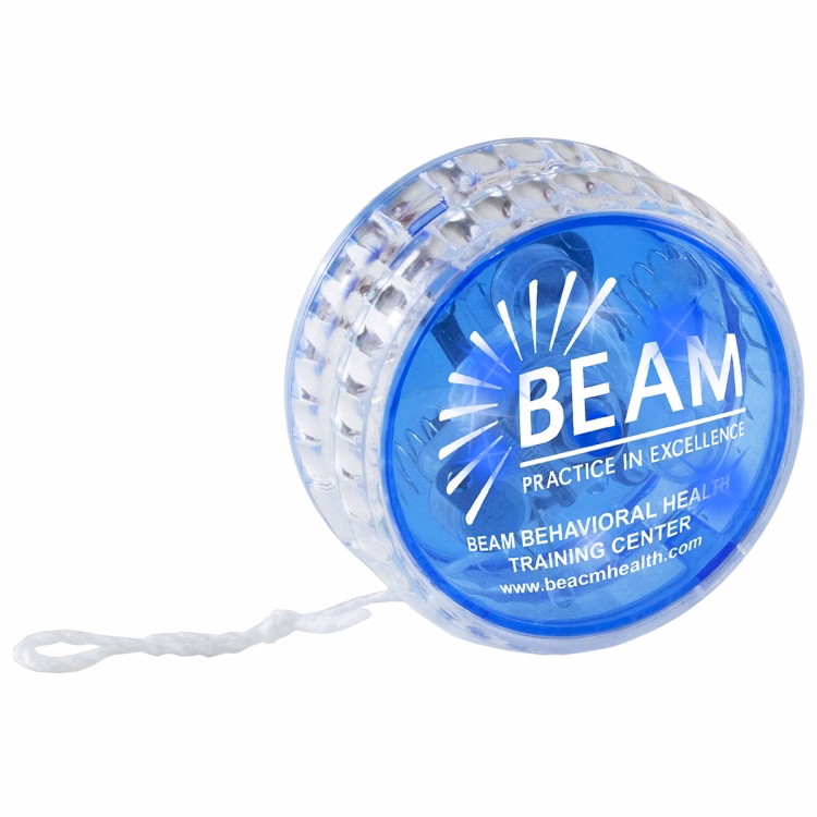 "Go-Yo Blue" Blue Light-Up LED Yo-Yo