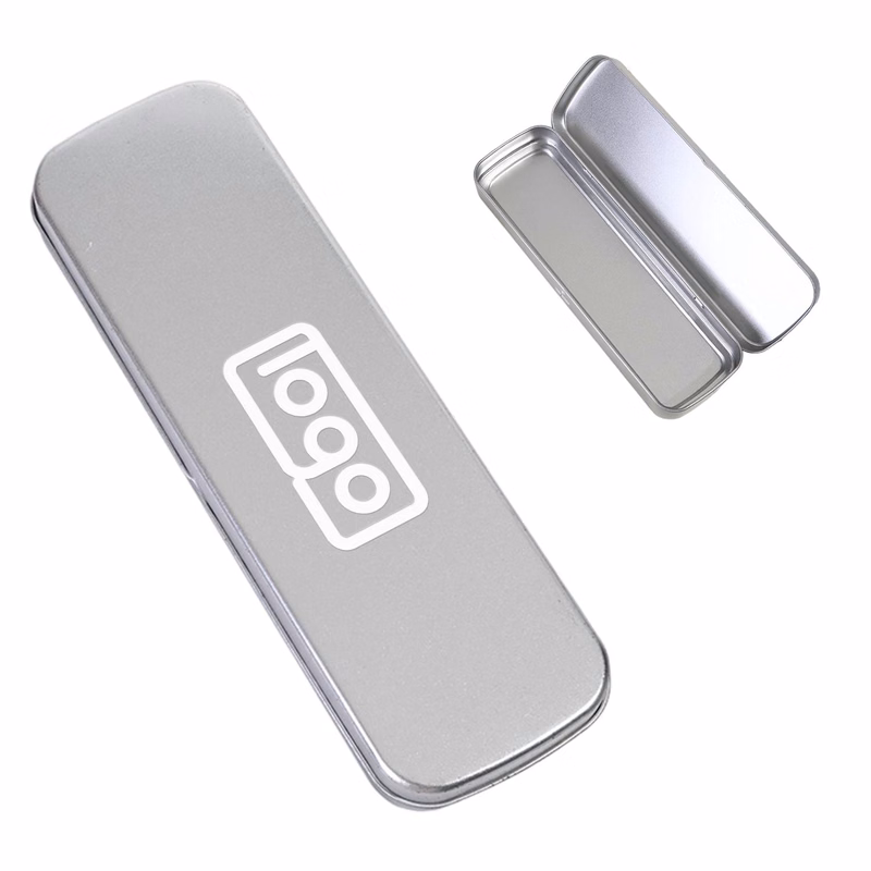 Rectangular Tin Pen Case
