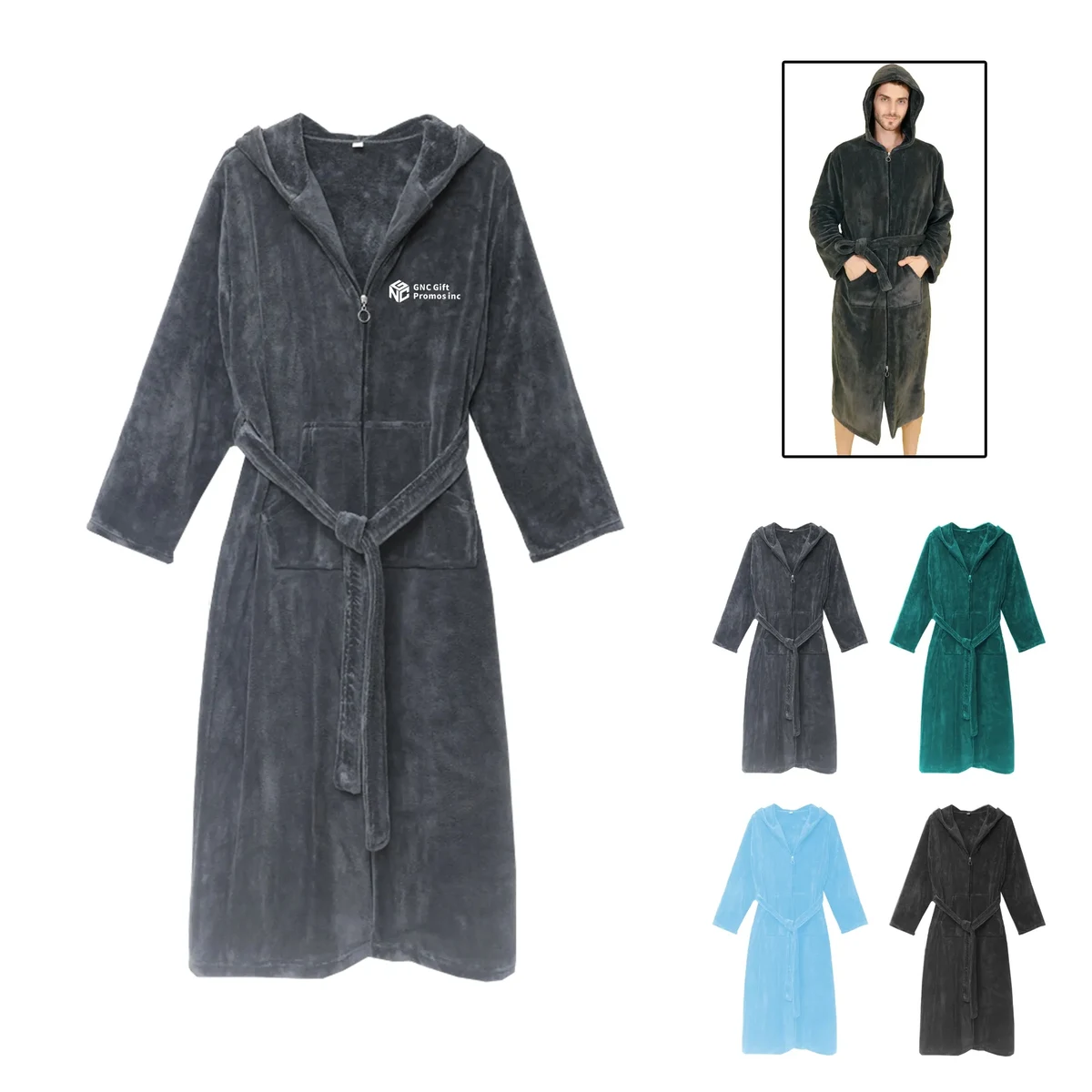 Winter Thickened And Lengthened Coral Velvet Pajamas 1