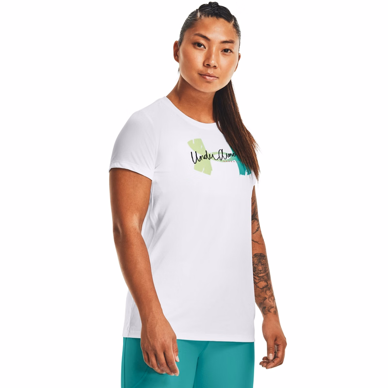 Women's UA Tech Solid Script Logo Short Sleeve 