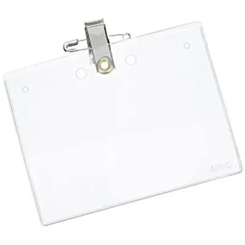 Badge Holder With Pin And Clip 1