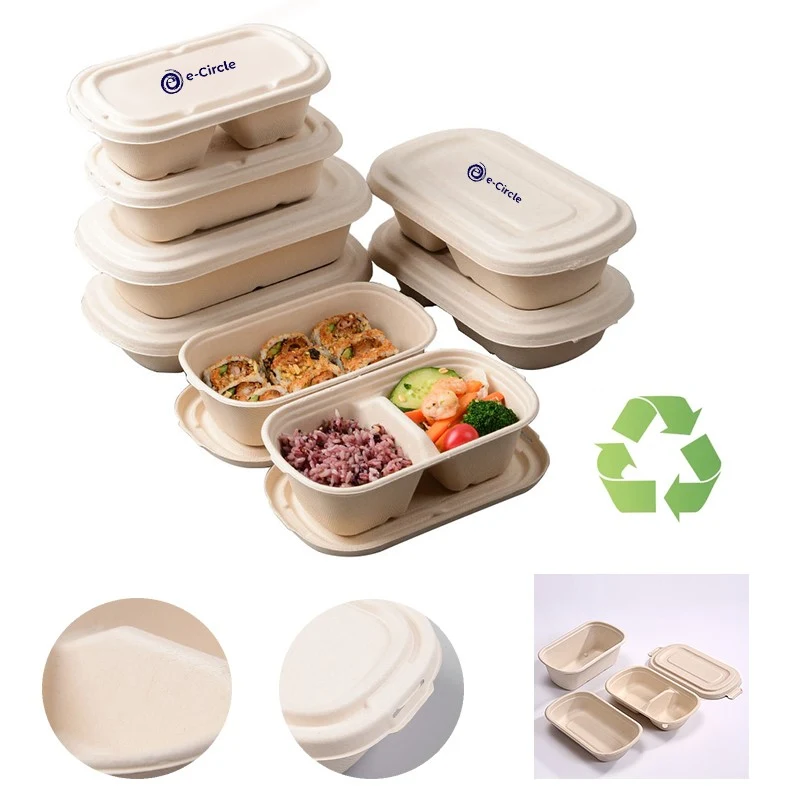Eco-friendly Disposable Takeout Lunch Box Food Containers 1