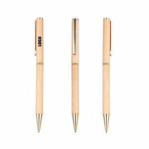 Business Maple Wooden Twist Writing Pen