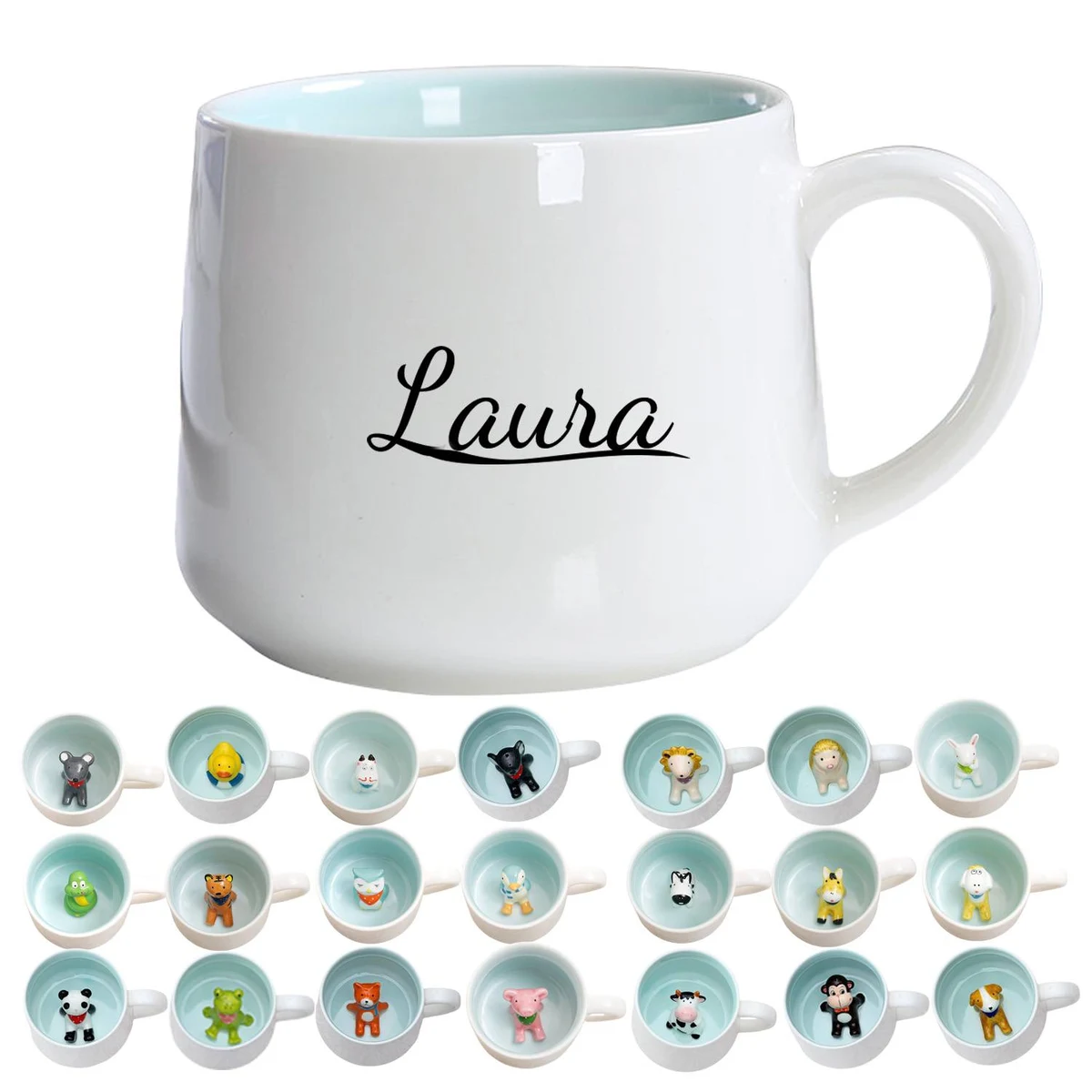 14oz 3D Animal Ceramic Mug 1