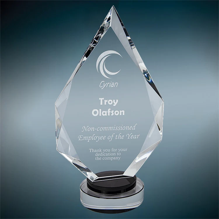 Versa Crystal Award-Black 1