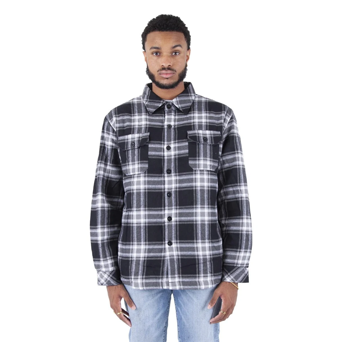 Unisex Plaid Jacket - SHPFJ 1