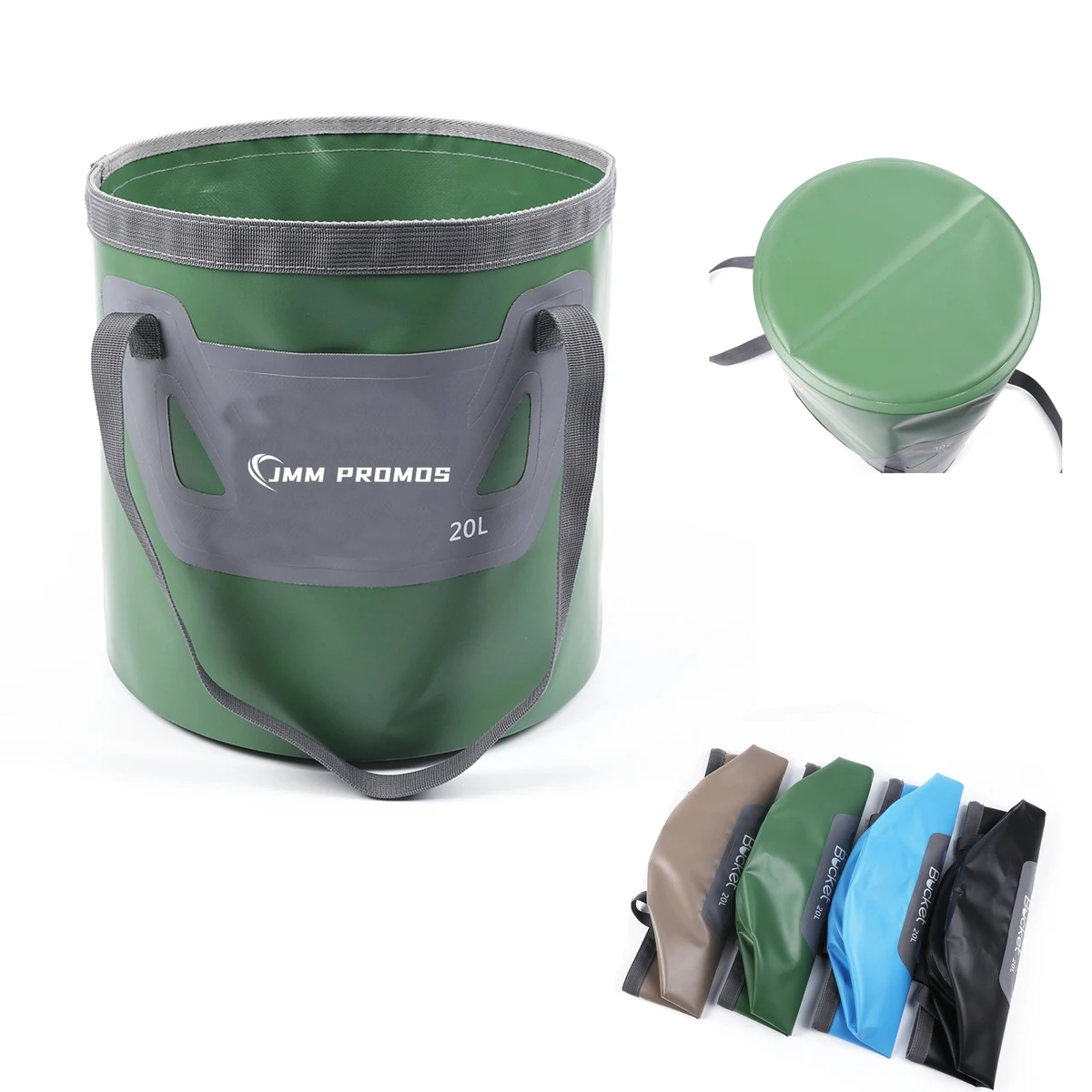 PVC Collapsible Bucket w/ Handle 1