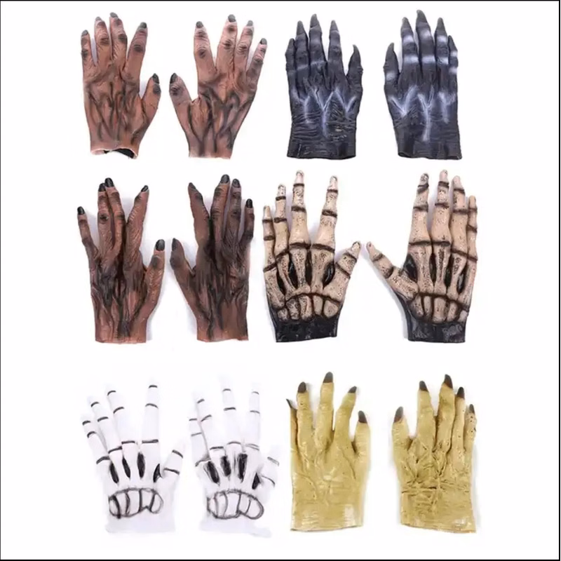 Halloween Zombie Gloves