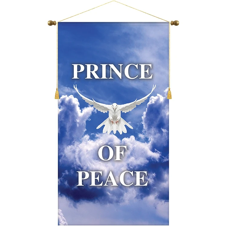 30" x 54" Podium Banner, Straight Cut/ No Fringe 1