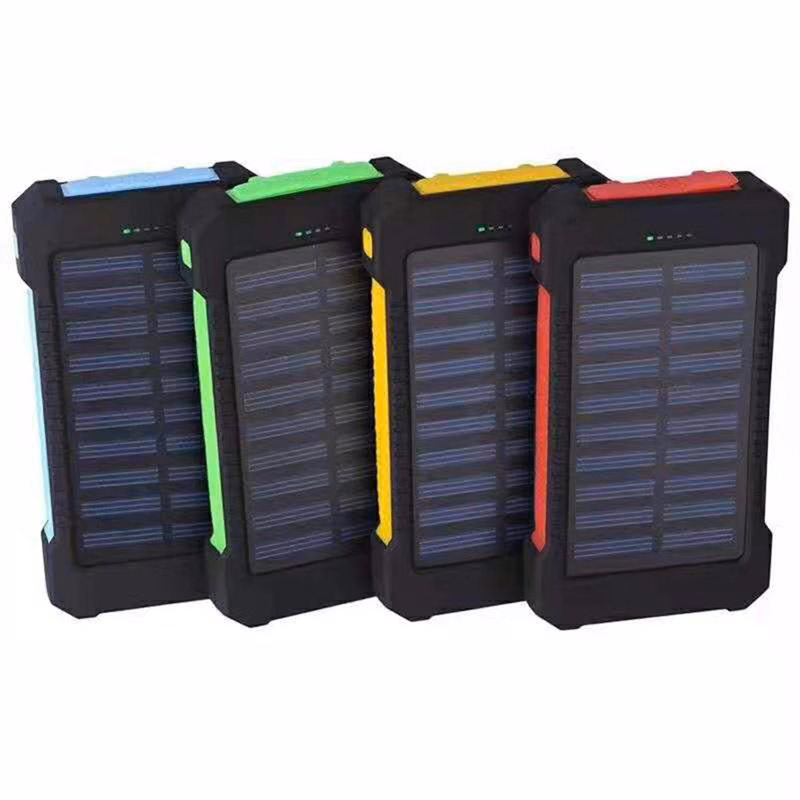 6000mAh Solar Charger With Carabiner