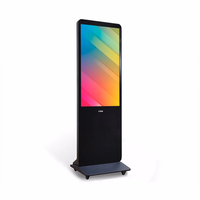 Portable LED Digital Display Signage with Wheels 43 Inch