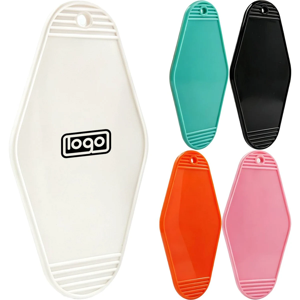 Plastic Hotel Card Key Tag 1