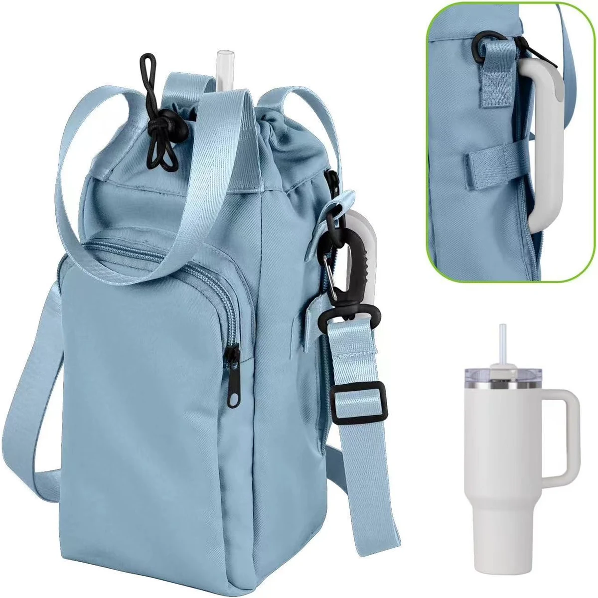 Water Bottle Holder with Strap 1