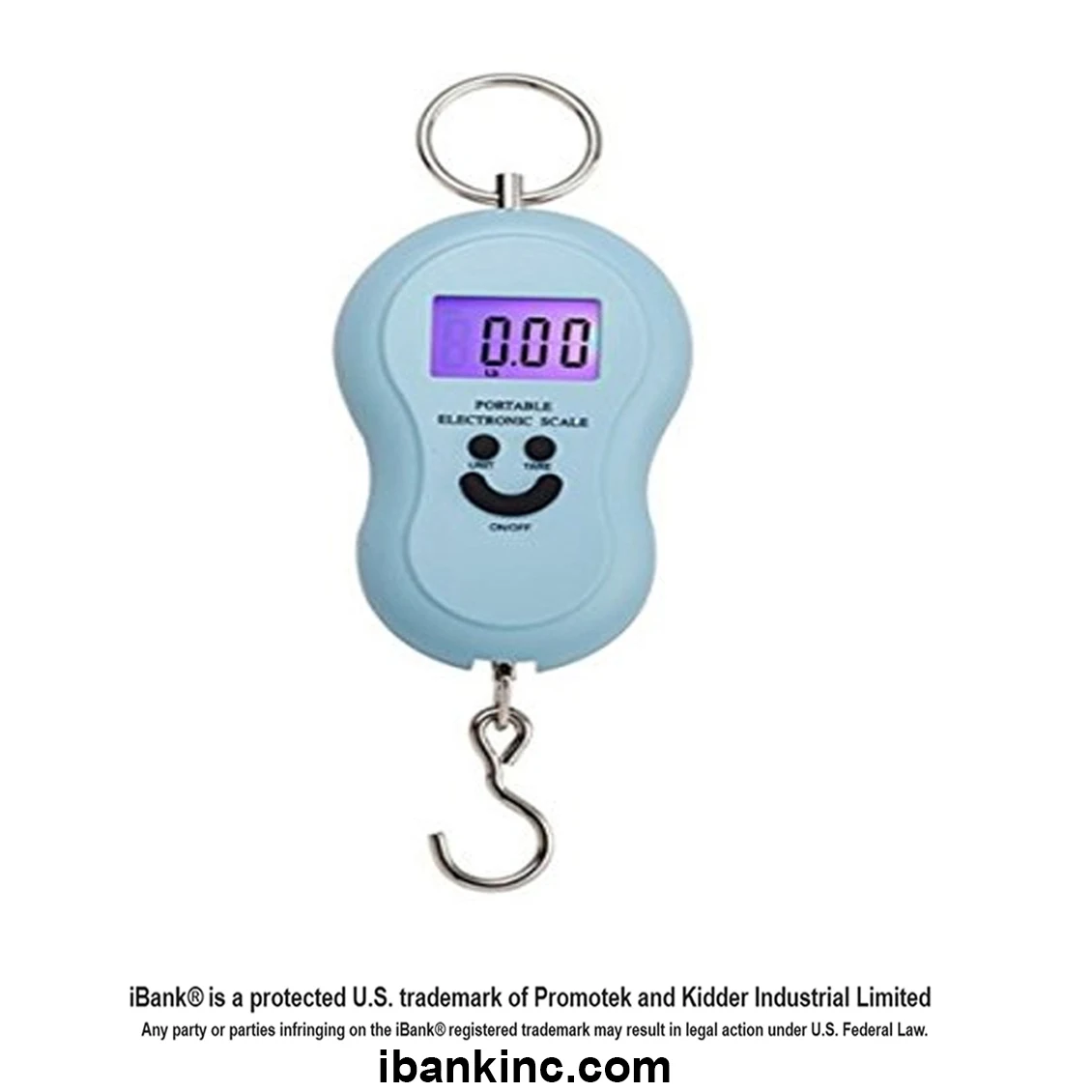 iBank ® Electronic Digital Travel Luggage Scale, 88 lb Maximum Capacity 1