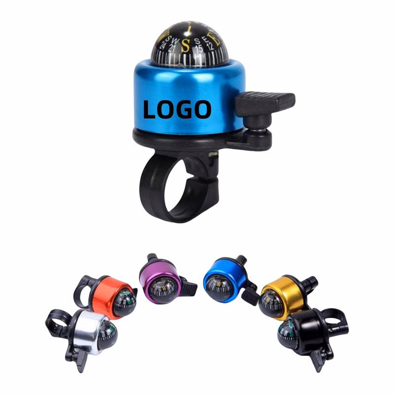 Aluminum Alloy Bicycle Bell With Compass