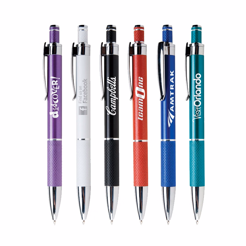 Diamond Grip Metallic Pen