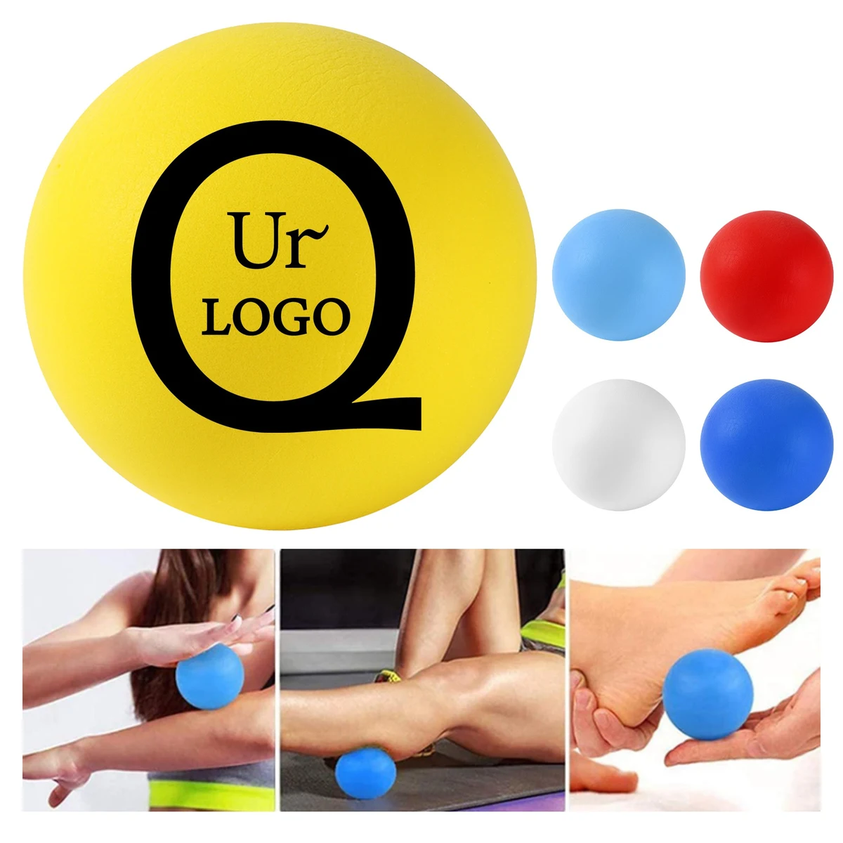 Silicone Lacrosse Muscle Massage Ball 1