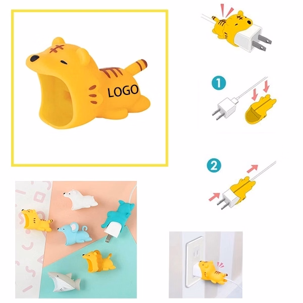 Animal Charger Protector And Organizer For Apple Phone