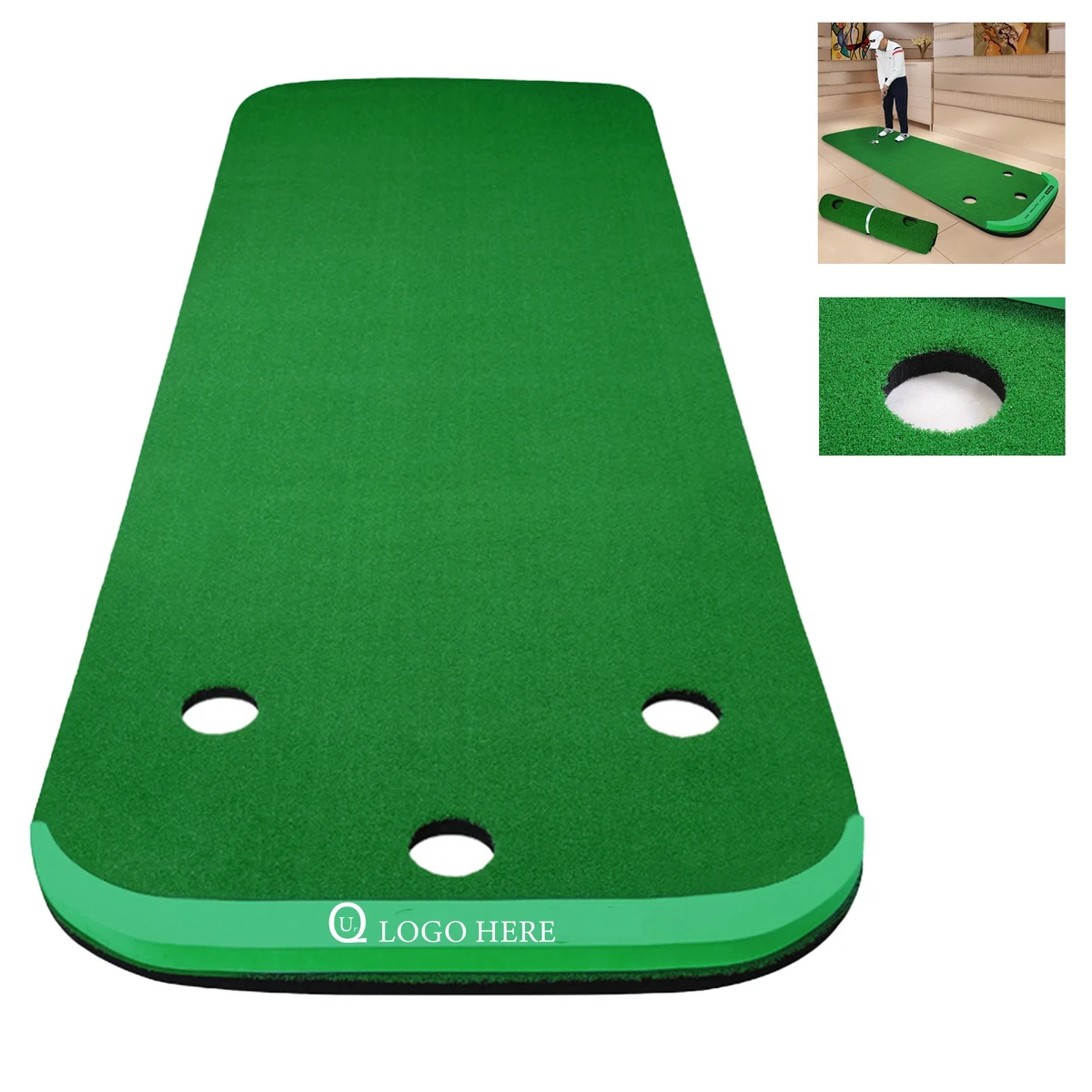 Portable Artificial Grass Custom Indoor Putting Green 1