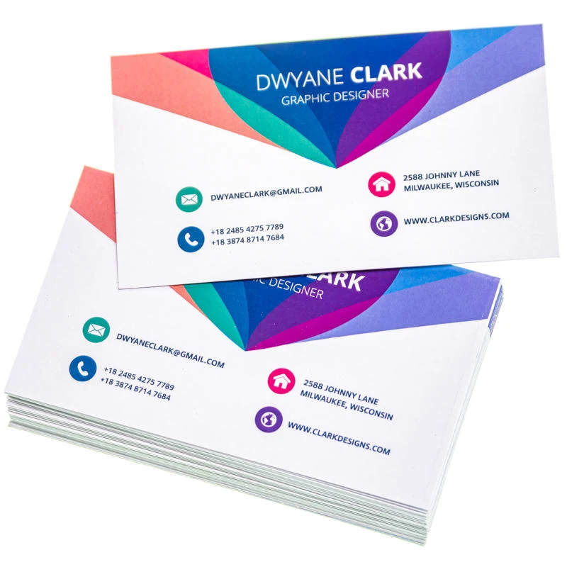3.5" X 2" Standard Business Cards 1