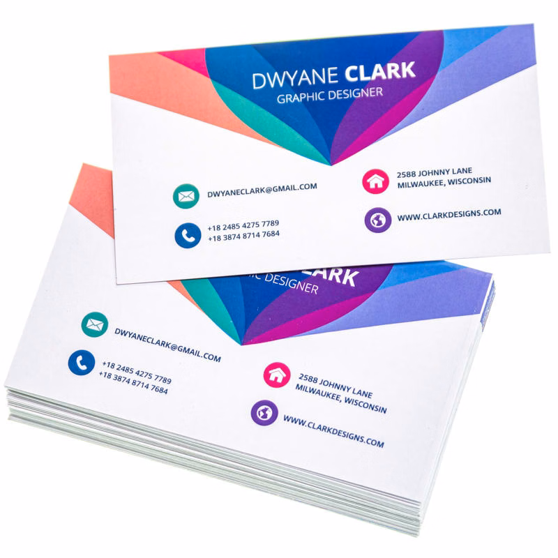 3.5" X 2" Standard Business Cards
