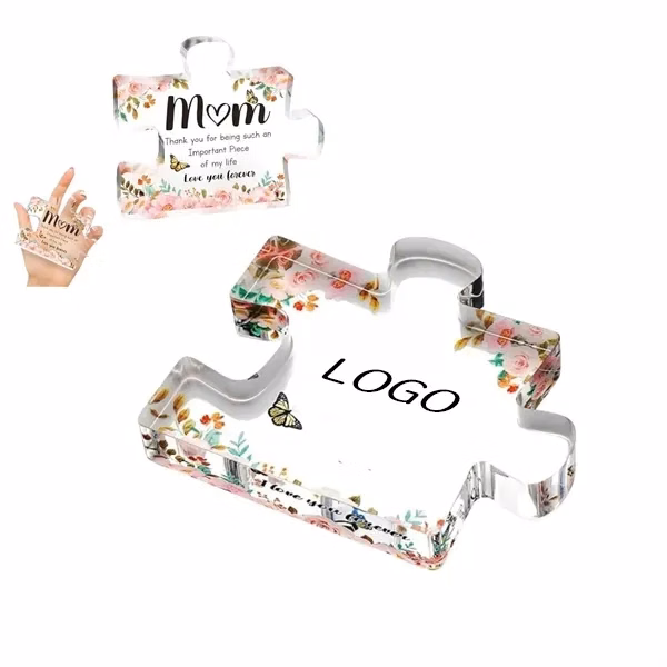 Acrylic Blessing Gift with Irregular Pattern