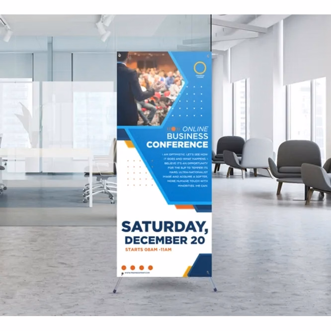 Multifunctional Adjustable X Banner Stands (4ft x 5.5ft)