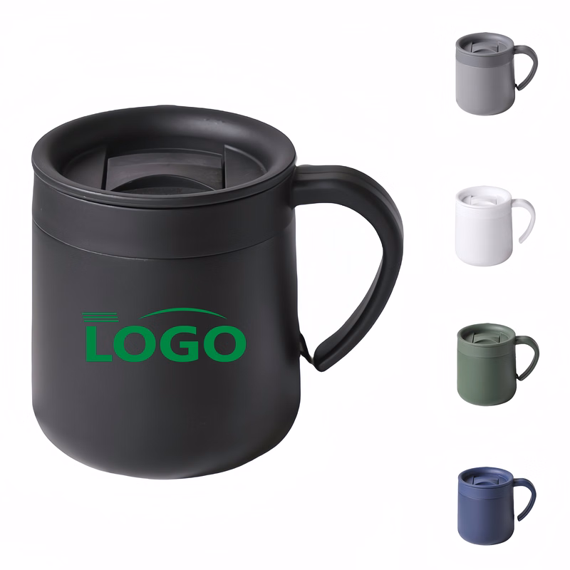 304 Stainless Steel Insulated Coffee Mug with Handle