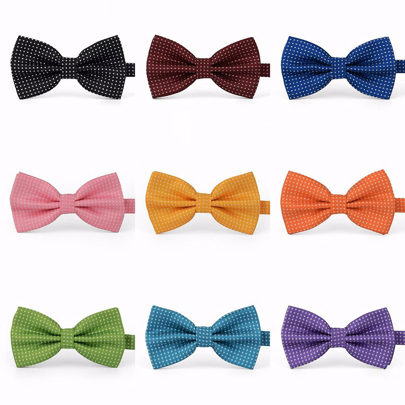 Men's Pre-Tied Checkered Bow Tie