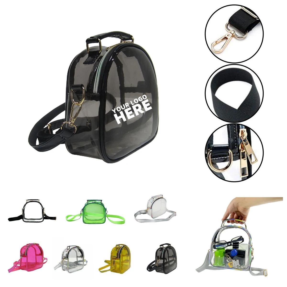 Clear Shoulder Bag 1