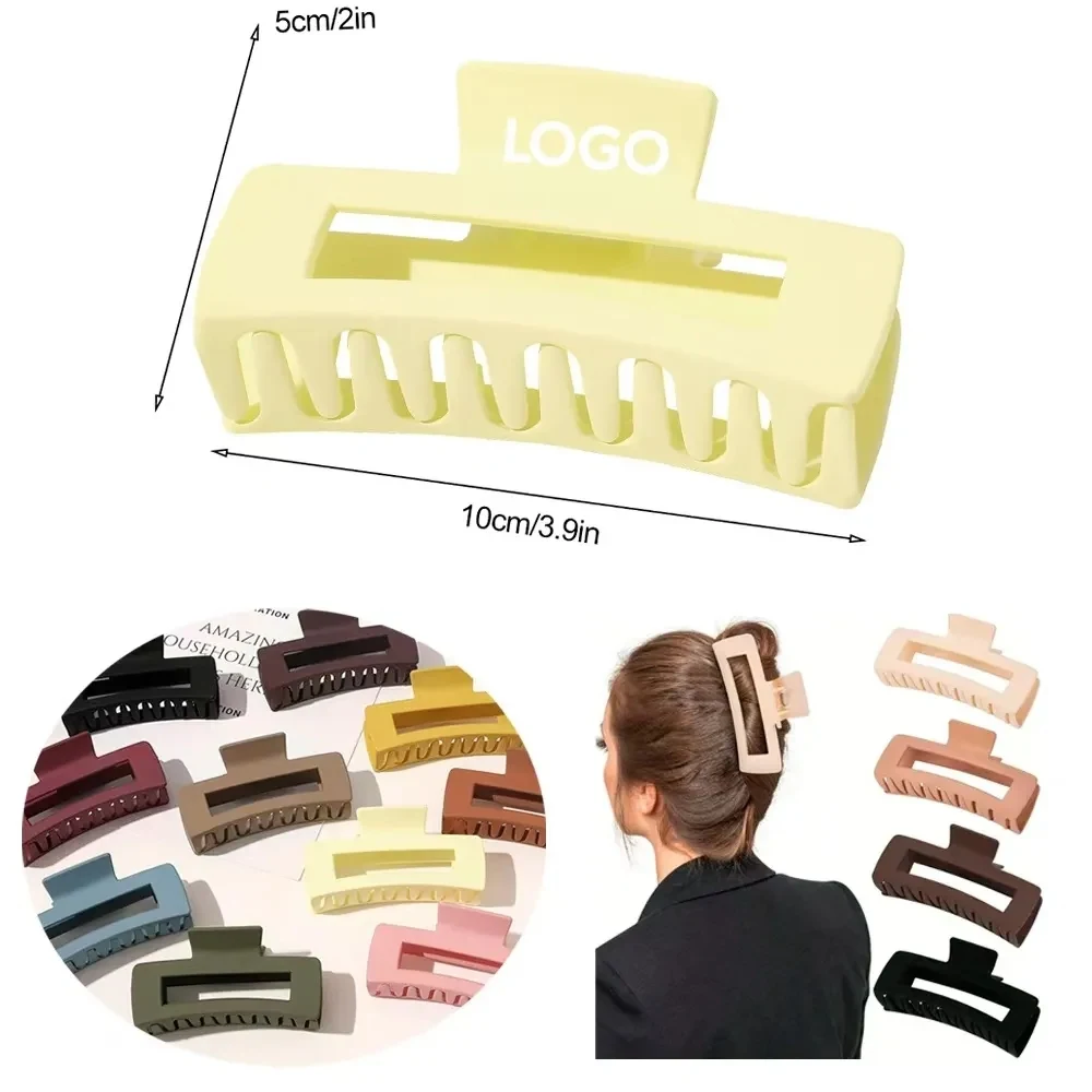Square Hair Claw Clips 1