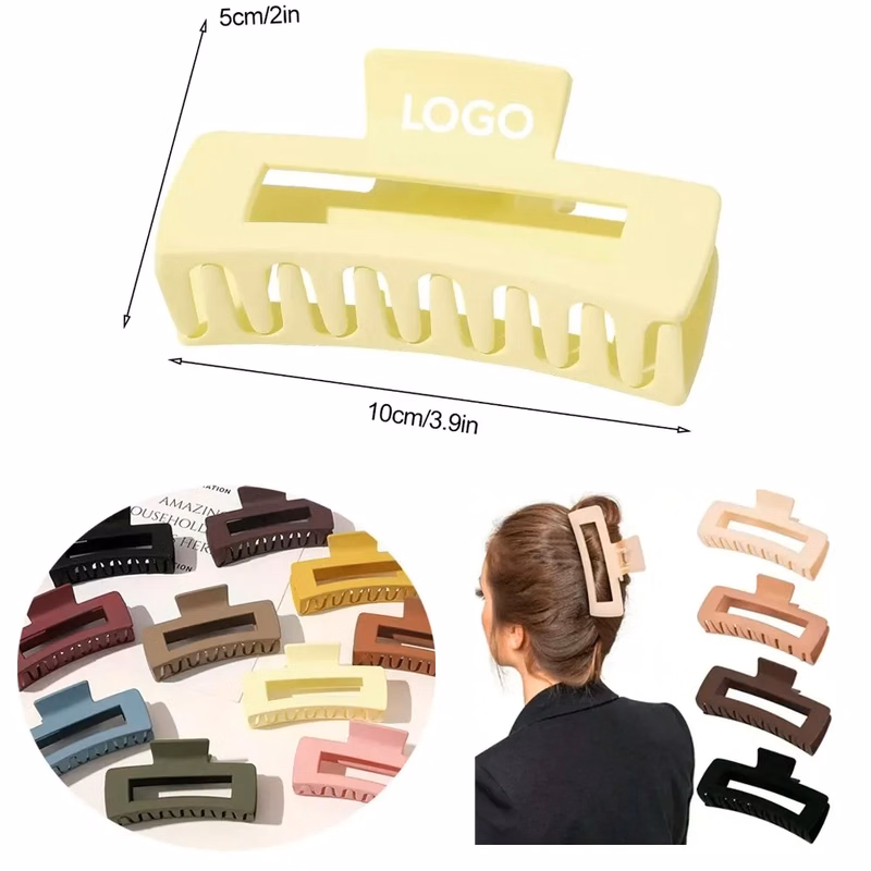 Square Hair Claw Clips