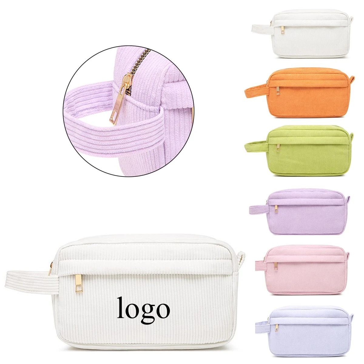 Trendy Corduroy Multi-Use Pouch 1