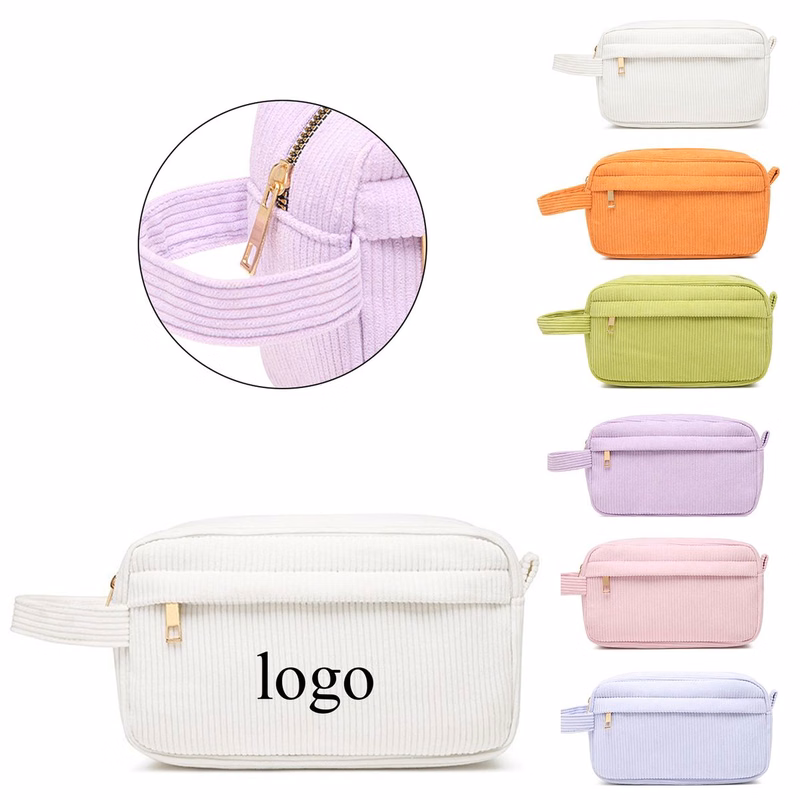 Trendy Corduroy Multi-Use Pouch
