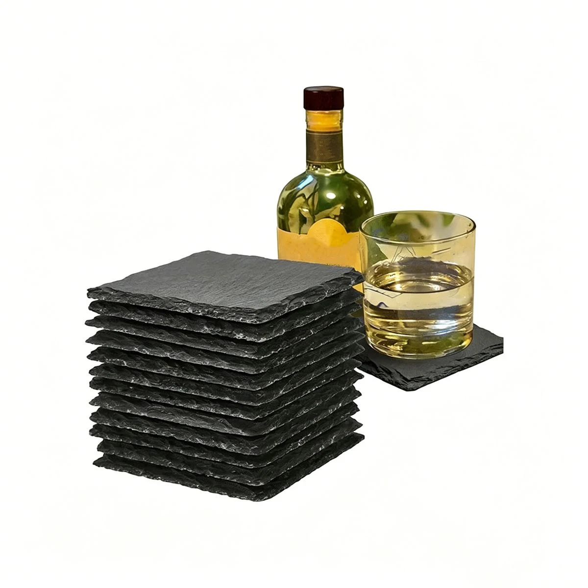 Square Slate Coasters 1