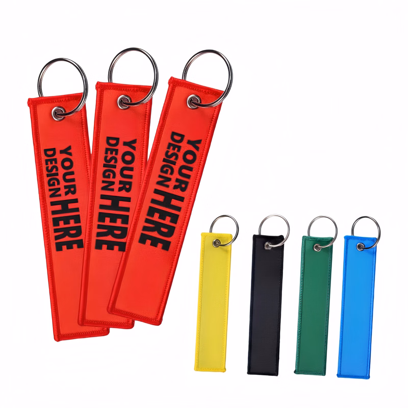 Polyester Wove-Webbing Key Fob