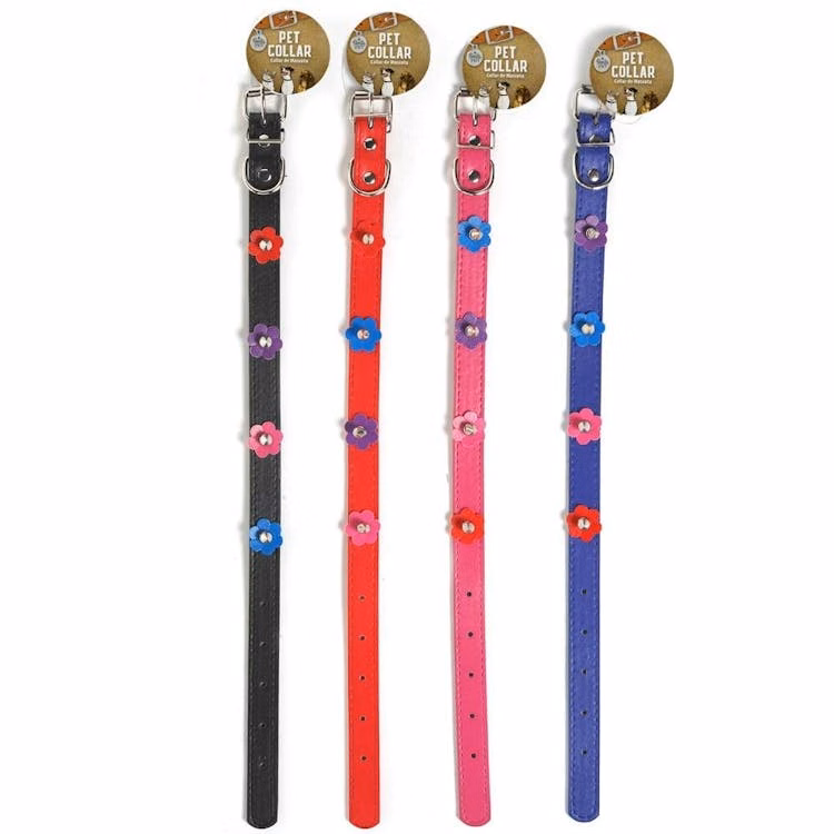 Flower Dog Collars - Assorted Colors