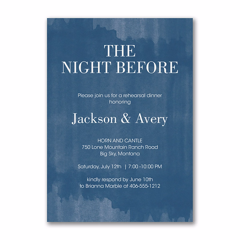 Marble Merriment Event Invitation