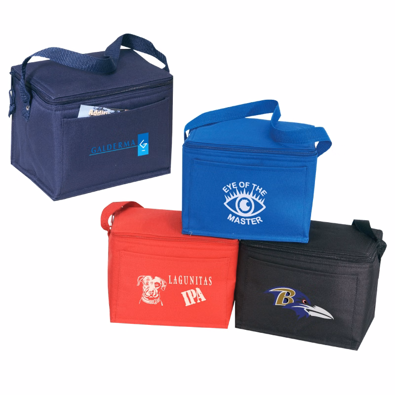 600D Polyester 6-Pack Cooler