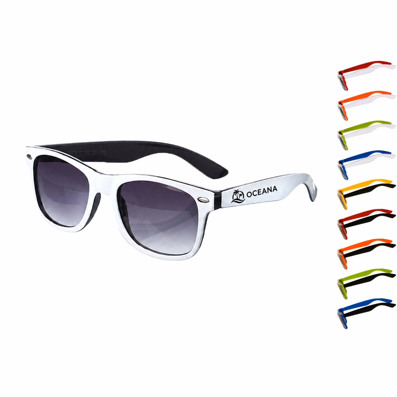 Sunglass - Vintage Two tone Smoke Sunglasses